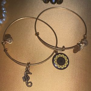 Cute Gold Alex and Ani Bracelets